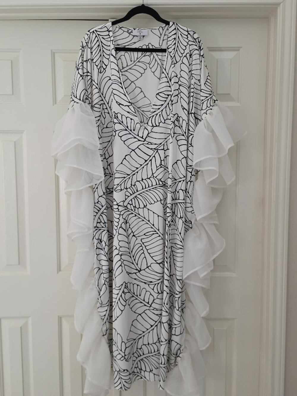 Fe Noel & Target Collab Leaf Ruffle Dress